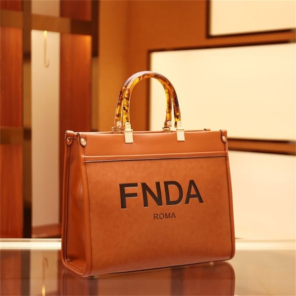 

light luxury high texture commuter capacity new simple tote brown purses outlet online