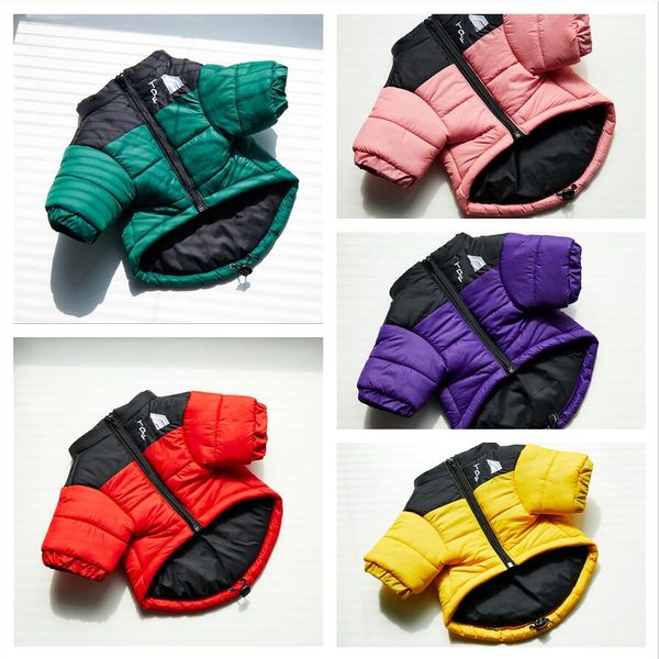 

dog apparel pet down coats pet jackets coat warm winter puppy outwears thick cold proof ps1420
