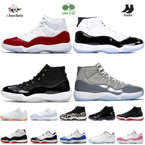 

20222 new arrival 11s cherry jumpman 11 mens basketball shoes high concord jubilee 25th anniversary cool grey animal instinct pure violet ci