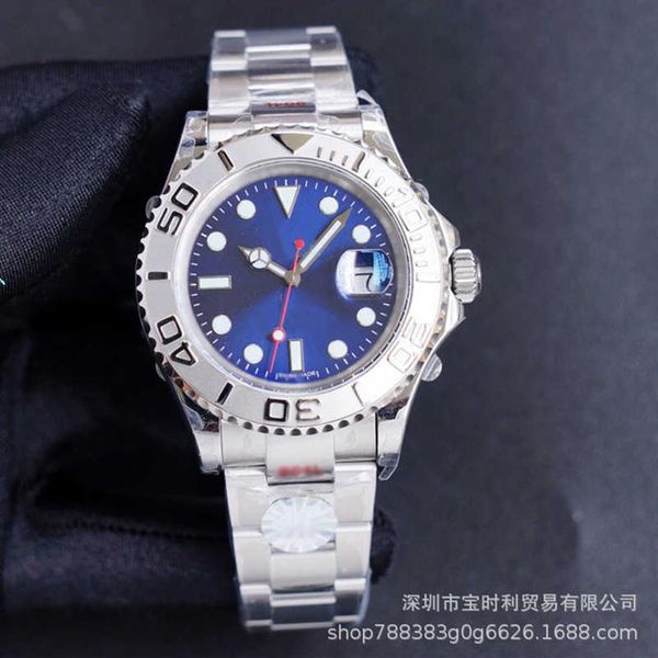 

men's watches automatic mechanical fine steel watch withs luminous scale spiral crown wristwatch with rotatable ring mouth me303h, Slivery;brown