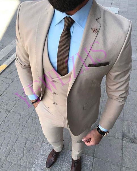 

men suits one button groom tuxedos notch lapel groomsmen wedding/prom/dinner man blazer jacket pants tie vest w676, Black;gray