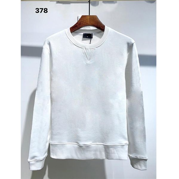 

sweatshirt men street dance skateboard cotton classic embroidery round neck plus velvet fashion hip hop pullover new styleqal7a238r, Black