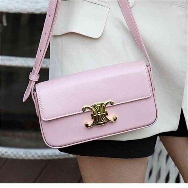 

2022ss brand designer handbags 2022 spring and summer new lisa same triumph underarm magic stick leather women's one shoulder tofu smal