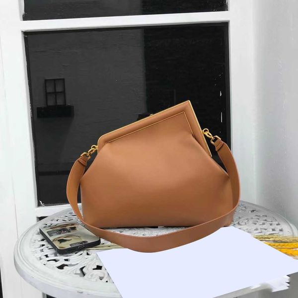 

women's shoulder dinner bag, luxury designer handbag 2021 genuine leather cloud clip bags