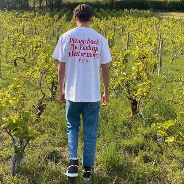 

selling designer t shirt tide brand 2fr rabbit print short sleeve t-shirt loose os sweatshirt ins new men's and women's summer cot, White;black