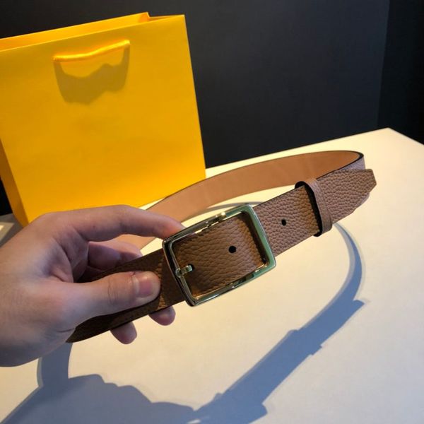 

2022 brand new belt men's tide leather belt, Black;brown