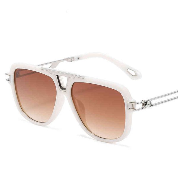 

3257 men sunglasses round big thin classic fashion sun glasses style personalized sunglass wholesale, White;black