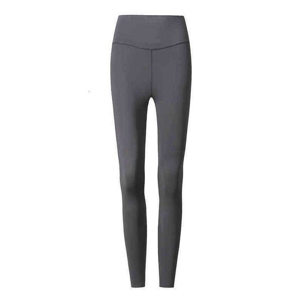 

womens yoga pants autumn and winter sports breathable running leggings high waist hip naked sense fitness pant, Black
