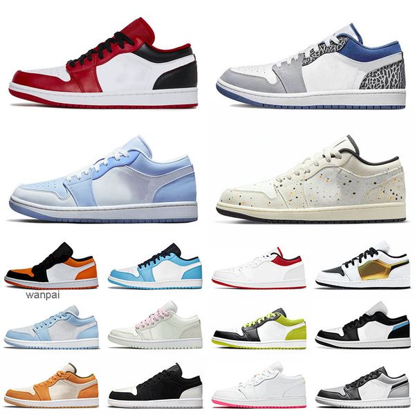 

bronze eclipse 1 low jumpman mens trainers basketball shoes true blue reverse black toe white camo ceramic 1s sneakers sports aluminum women