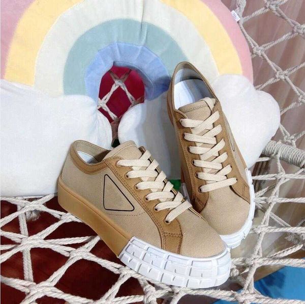 

designer sneakers cassetta women casual shoes high fabric runner trainers low canvas wheel stitching lerren trainer, Black