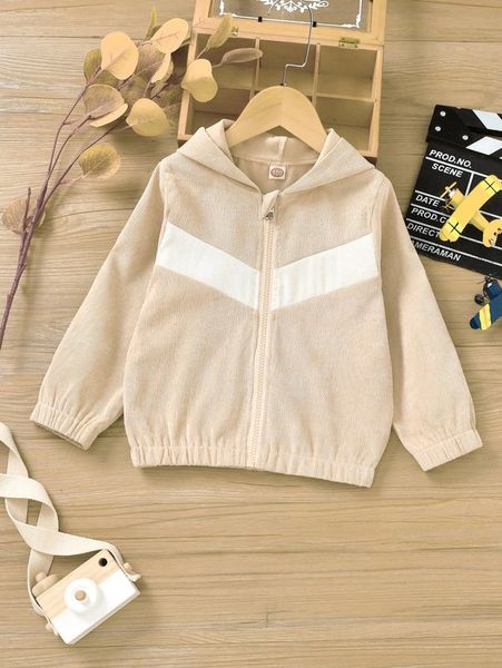 

toddler boys chevron print hooded corduroy jacket she, Blue;gray