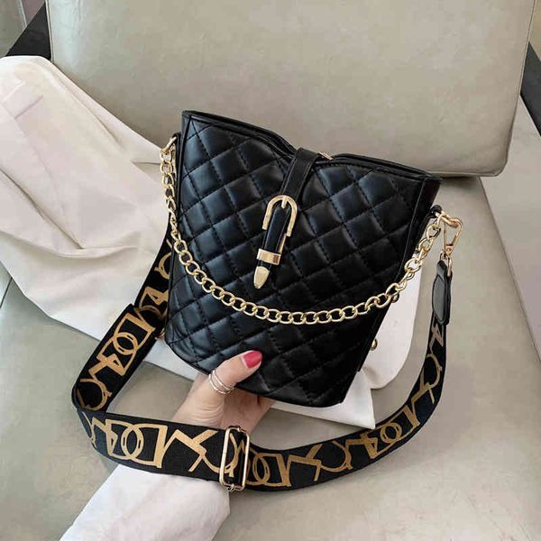 

fashion broadband small bag foreign style women's 2022 new korean version versatile msenger net red single shoulder bucket