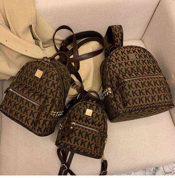 

nxy school bags new fashion women letter leather backpack double zipper shoulder ladies schoolbag casual travel knapsack 220802