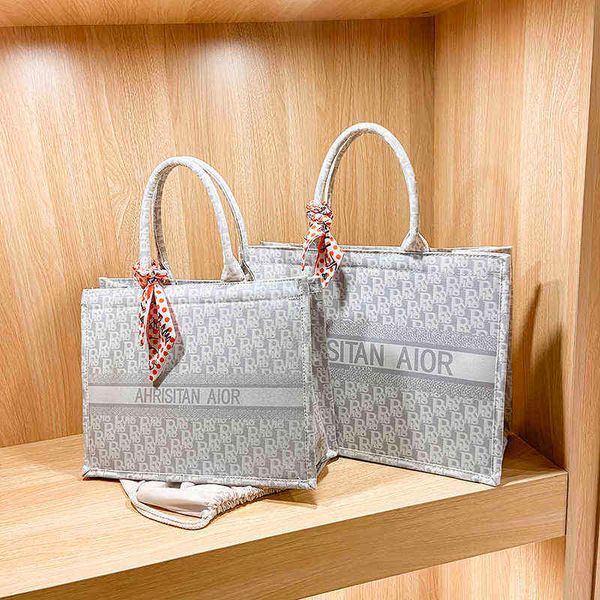 

handbag genuine bags women's new versatile commuting shopping embroidered mommy large capacity tote