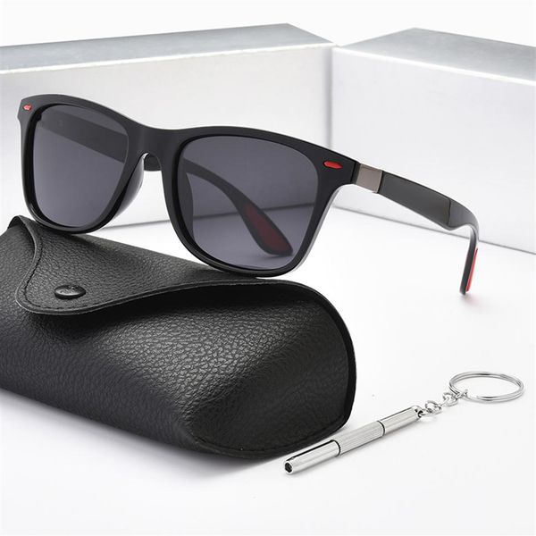 

brand designer polarized sunglasses men women driver shades male vintage sun glasses men spuare mirror summer uv400o blue271g, White;black