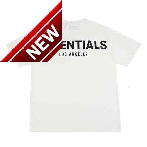 

50% off discount loose feel summer of god large cotton fog crew neck t-shirt essentials sports casual short sleeve, White;black