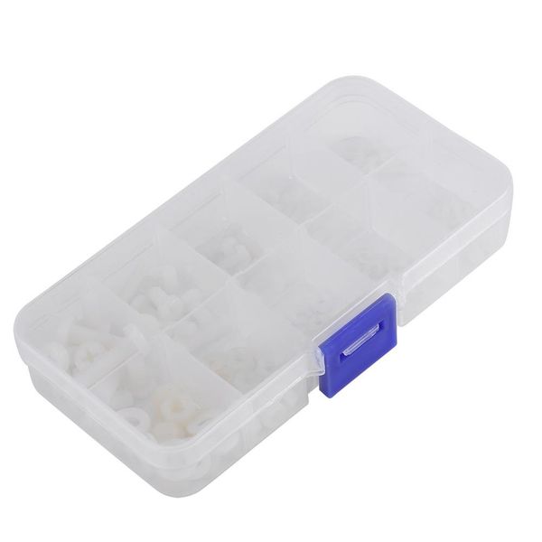 

150pcs m2 m2.5 m3 m4 m5 screws bolts nuts washers assortment kit in box