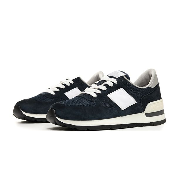 

n990v1 b990v1 40th anniversary retro casual running shoes men and women with the same paragraph yuanzu gray black gray white