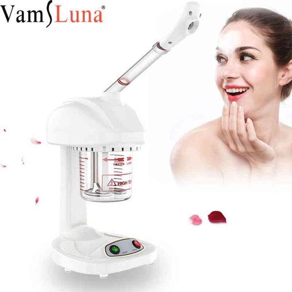 Máquina de pulverização iônica, vapor de ozônio facial avançado Cuidado com a pele para salão de salão e casa para enfrentar a limpeza hidratante 220505