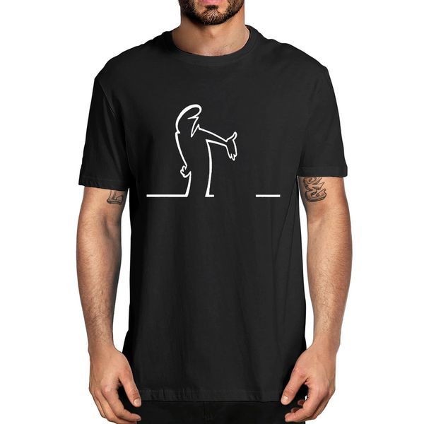 100% algodão grande espaço ER Balum la lineanear gráfico de verão unissex tee masculino de camiseta masculina feminino de rua casual eu 220520