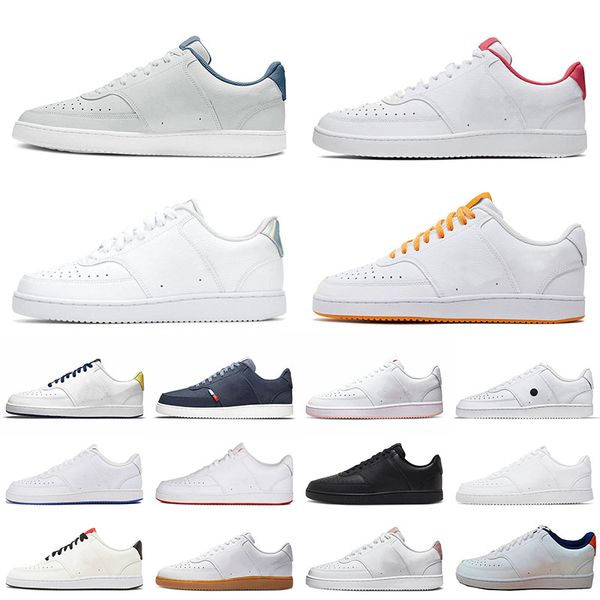 

university red court vision athletic shoes pink oxford sports pn dust thunderstorm men women electro purple black white gum low trainers sne, White;red