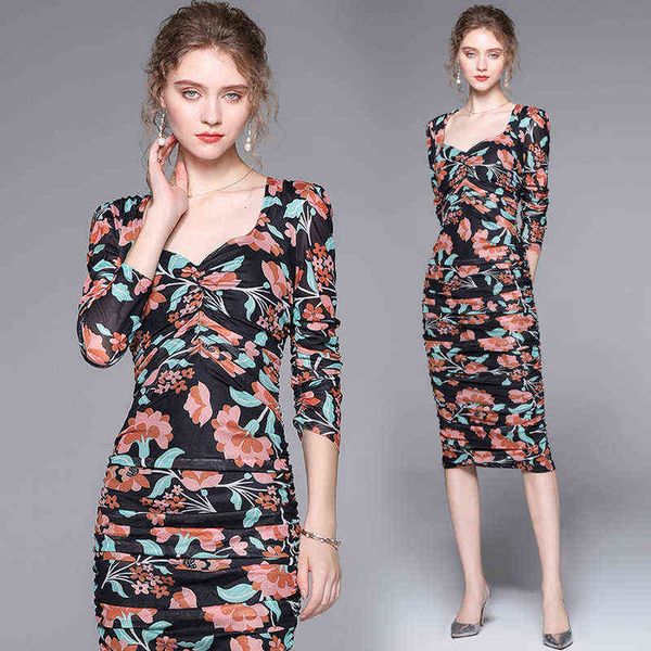 

designer women's dresses screen printed slim wrap arm women's dresses, Black;gray