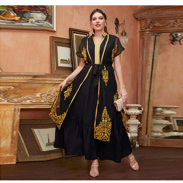 

abayas for women black ramadan eid mubarak muslim abaya arabic turkey islam pakistani dress kaftan morocco robe femme musulmane, Red