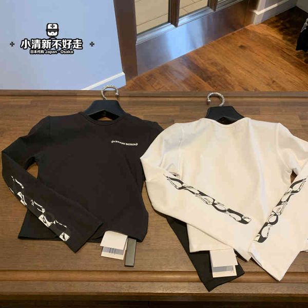 

japanese chiome cioxin flame flower arm short long sleeve t-shirt, White;black