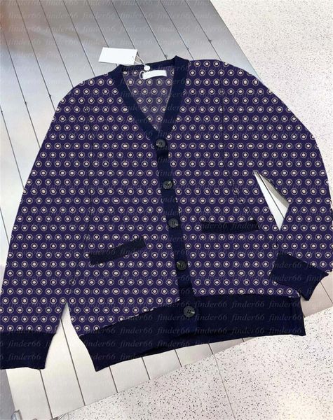 Maglioni femminili e cardigan a maglia contro il colletto maglia maglieria per artigianato pesante marea maglione femminile per tutta la partita per blu navy autunnale