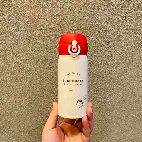 

starbucks 2022 tiger new year gift traditional cute tiger platinum pattern prestige claw stainless steel thermos cup