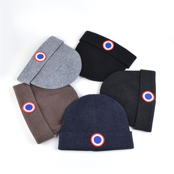 

2021 fashion mens designers hat bonnet winter beanie knitted wool hat plus velvet cap skullies thicker mask fringe beanies hats303q, Blue;gray