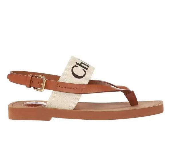 

35-42 women's sandals slippers lightweight sandals designer shoes flat ankle strap comfort black woody fashion herringbone box