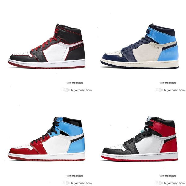 

shoes 1s 1 men women bloodline bred satin black toe fearless sport sneakers 36-47