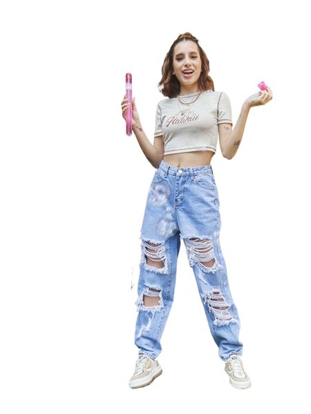 

x domelipa palm tree & letter graphic stitching tee 41dz#, White