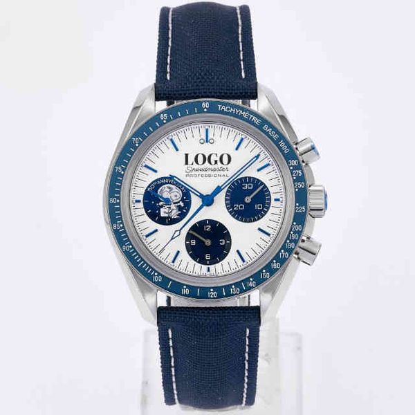 

chronograph superclone watch watches wristwatch luxury designer watch luminous sport clone manual chain timing movement apollo speed master, Slivery;golden