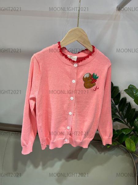 

2022ss kids red sweater pullover childrens knitted sweaters girls knitting jackets long-sleeved cardigan designer kids clothing size 100-160, Blue