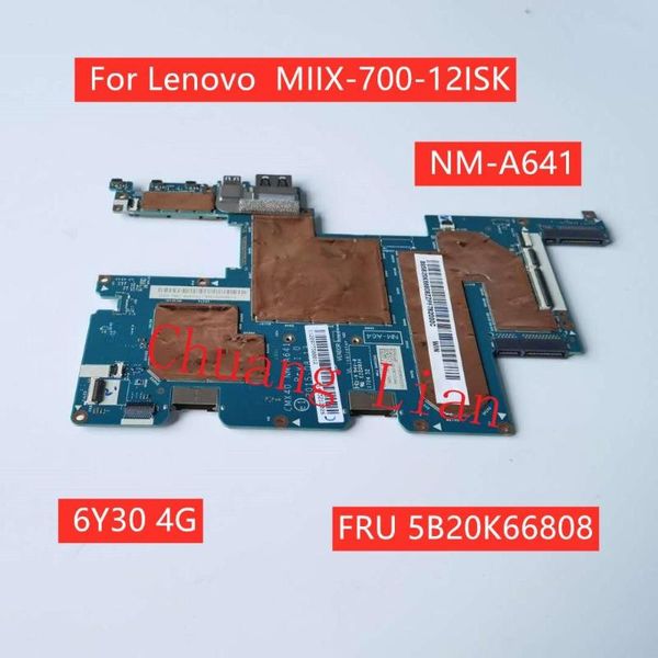 Placas-mãe NM-A641 para Lenovo MIIX-700-12ISK CMX40 TABLETO MOTEM CPU M3 6Y30 4G FRO 5B20K66808 100% totalmente testado