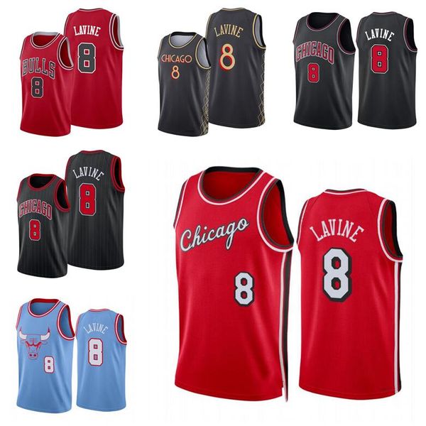 

zach lavine basketball jersey men youth s-xxl red city version jerseys in stock 01, Black;red