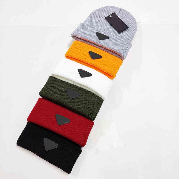 

beanie fashion man woman skull caps warm autumn winter breathable fitted letter bucket hat 6 color cap highly quality travel sunhat 7yul, Blue;gray