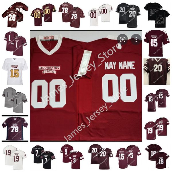 

90 armondous cooley jersey 15 jack harris 16 deshawn page 52 grant jackson 75 cal vin mcmillian canon boone ncaa custom mississippi state bu, Black