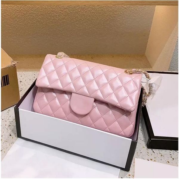 

grace fashion designer iridescent pearly colors shiny rectangle bags metallic calfskin cowhide classic flap shoulder matelasse chain vanity