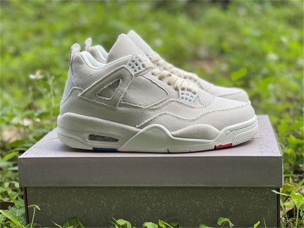 

2022 authentic 4 wmns white canvas athletic shoes military black canyons purple travis scotts university blue uinon taupe haze oreo sports s, White;red