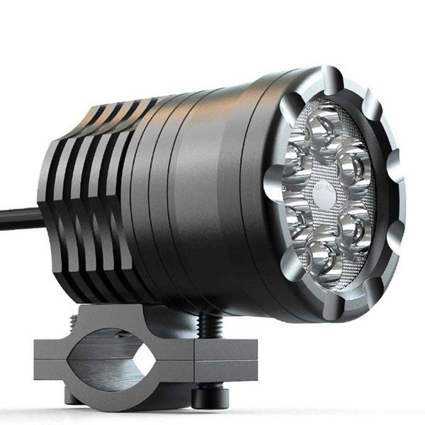 Motocicleta LED Feadlight Spotlight LED auxílio auxiliar lâmpada de condução para BMW Honda Kawasaki Cafe Racer Yamaha