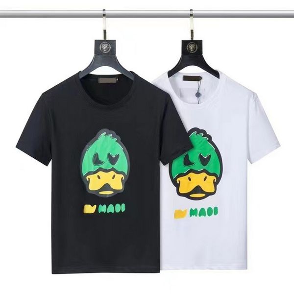 

ashion mens designers tshirt summer t shirt stylist tshirt hip hop men women black short sleeve tees, White;black