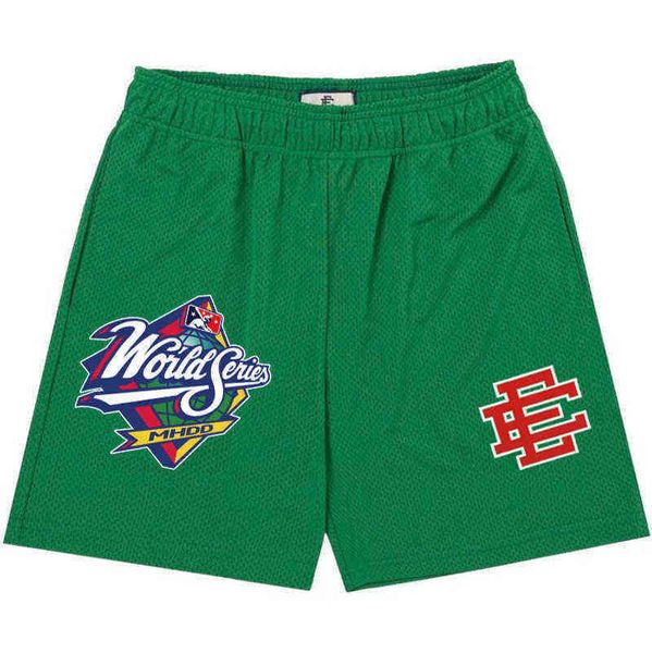 

fashion luxury ee brand shorts casual eric emanuel designer fitness sports mesh short breathable summer baseball major league beach basketba, White;black