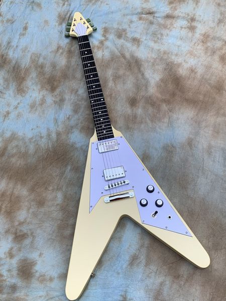 

electric guitar wine red, 70s v flying in stock, quality guitars