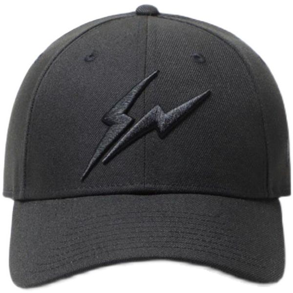 

joint lightning embroidery men's and women's same summer sunshade cap baseball cap curved brim fashion casual accessories, Blue;gray