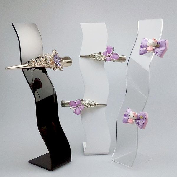 

jewelry pouches, bags s hair accessories holder clips hairpin display stand pins organizer tiara support showcase rack, Pink;blue