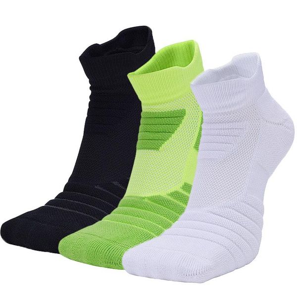 Sports Socks Performance Sport Tornozelo Men/Mulheres Elite Basquete de Fitness Ciclismo de Basquete Executa