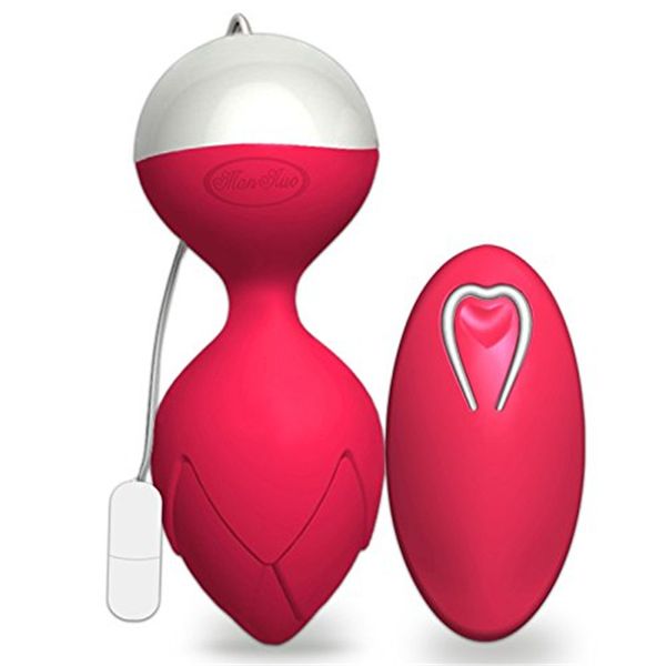 Palline Kegel in silicone per l'igiene femminile per le donne. Rafforzamento degli esercizi vaginali